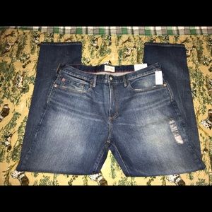 GAP Cone Denim Men Jeans Slim Fit Medium Wash NWT
